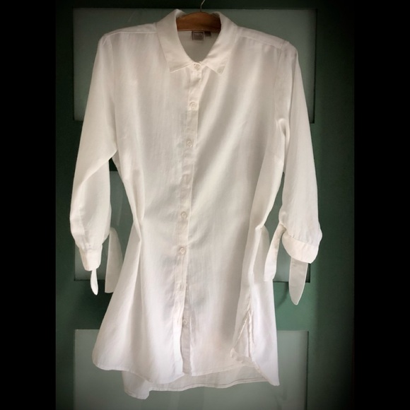 twik Tops - TWIK White cotton shirt